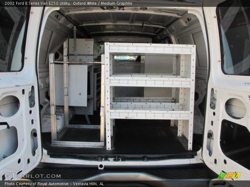 Oxford White / Medium Graphite 2002 Ford E Series Van E250 Utility