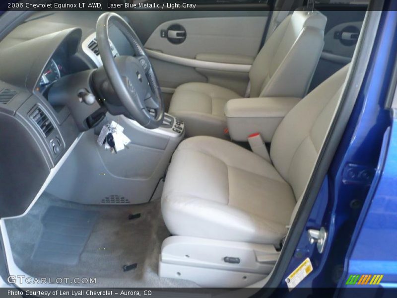 Laser Blue Metallic / Light Gray 2006 Chevrolet Equinox LT AWD