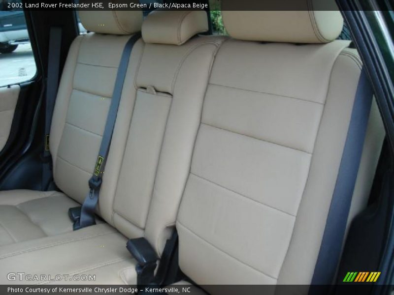 Epsom Green / Black/Alpaca Beige 2002 Land Rover Freelander HSE