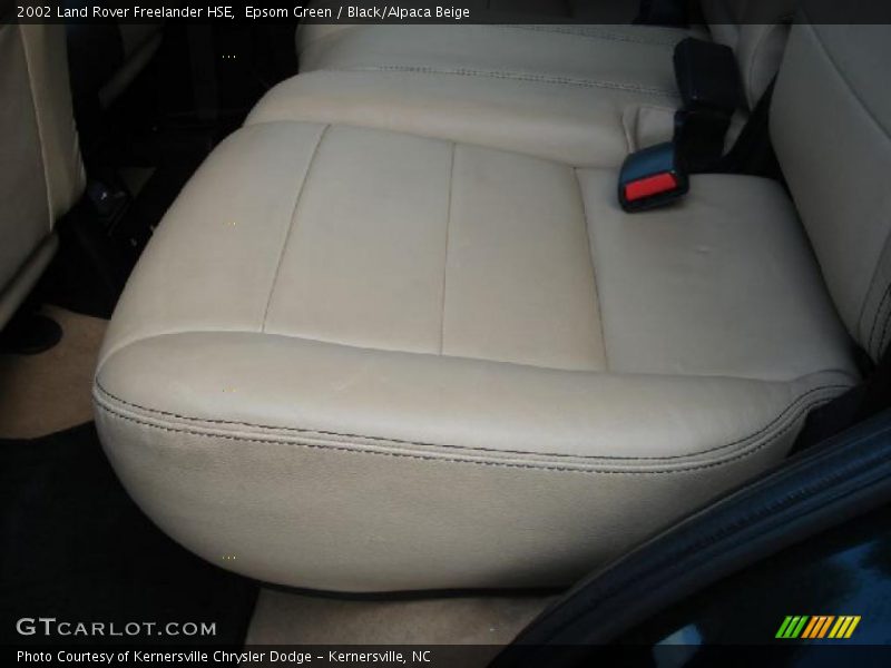 Epsom Green / Black/Alpaca Beige 2002 Land Rover Freelander HSE