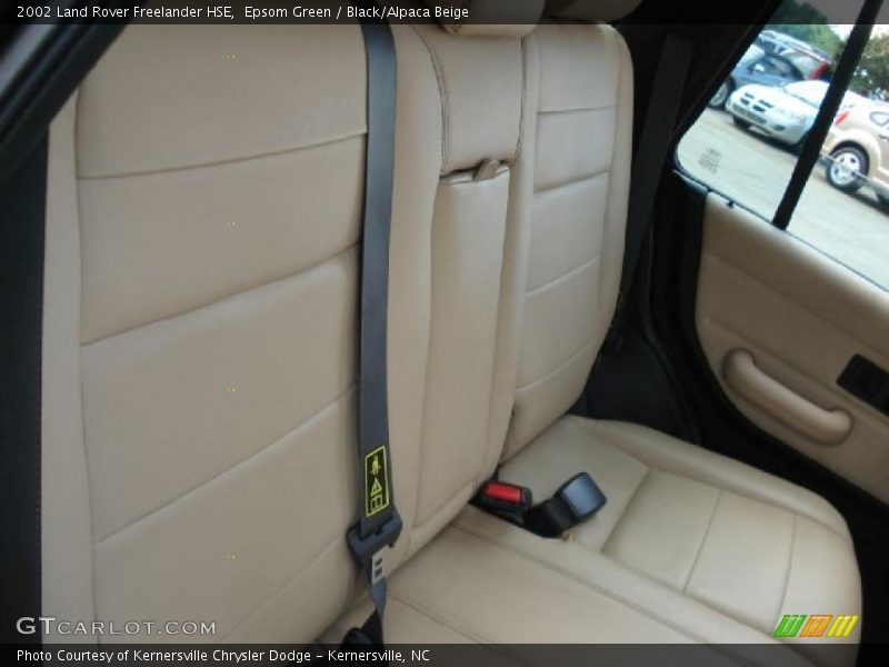 Epsom Green / Black/Alpaca Beige 2002 Land Rover Freelander HSE