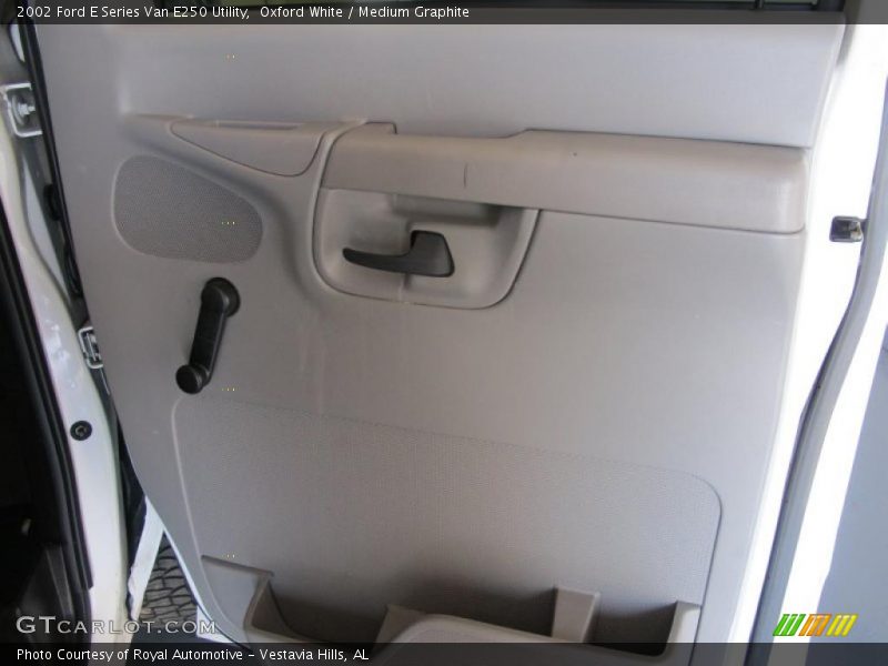 Oxford White / Medium Graphite 2002 Ford E Series Van E250 Utility