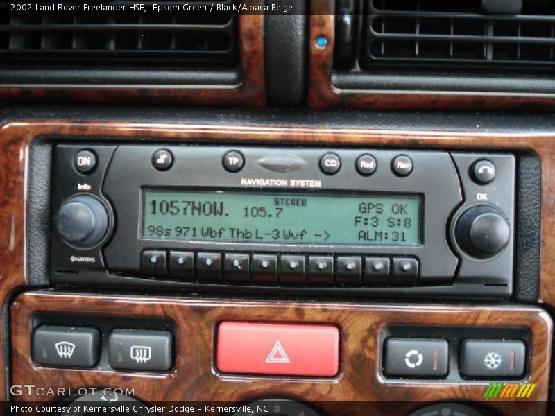 Epsom Green / Black/Alpaca Beige 2002 Land Rover Freelander HSE