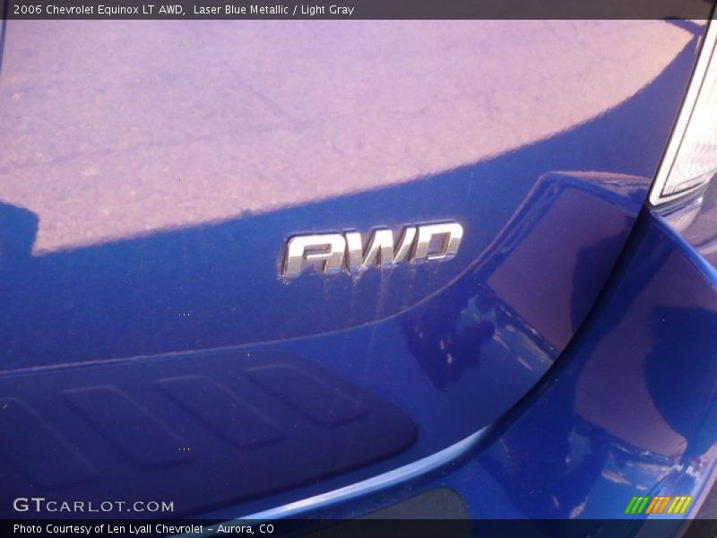 Laser Blue Metallic / Light Gray 2006 Chevrolet Equinox LT AWD