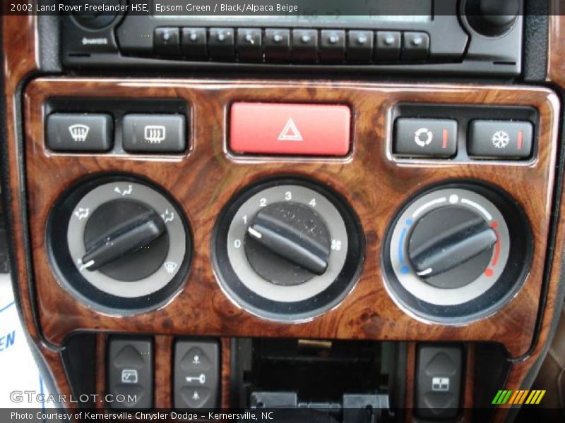 Epsom Green / Black/Alpaca Beige 2002 Land Rover Freelander HSE