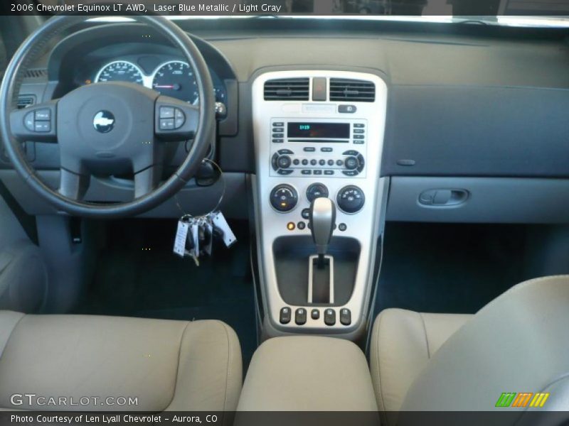 Laser Blue Metallic / Light Gray 2006 Chevrolet Equinox LT AWD