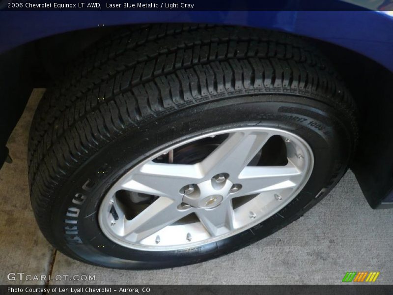 Laser Blue Metallic / Light Gray 2006 Chevrolet Equinox LT AWD