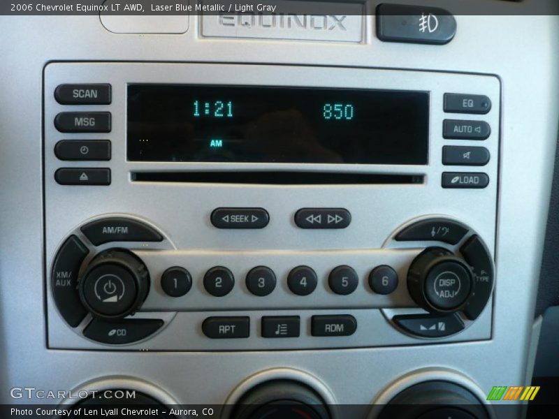 Laser Blue Metallic / Light Gray 2006 Chevrolet Equinox LT AWD