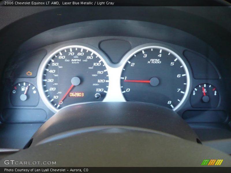 Laser Blue Metallic / Light Gray 2006 Chevrolet Equinox LT AWD
