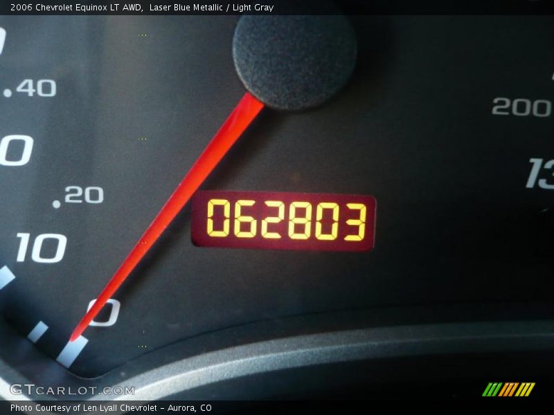 Laser Blue Metallic / Light Gray 2006 Chevrolet Equinox LT AWD