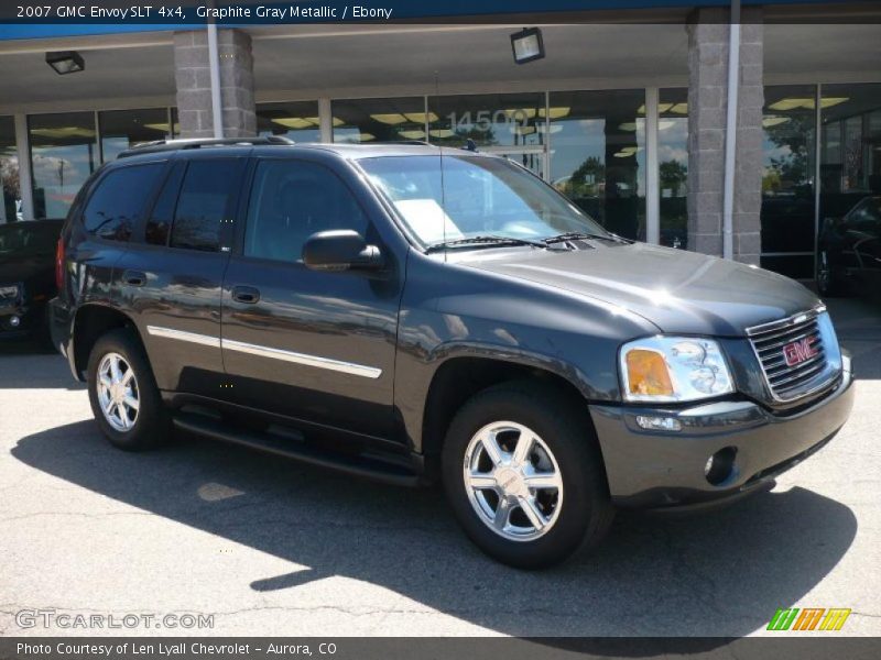 Graphite Gray Metallic / Ebony 2007 GMC Envoy SLT 4x4
