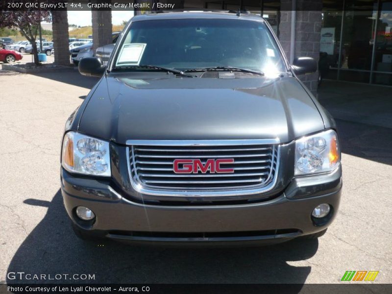 Graphite Gray Metallic / Ebony 2007 GMC Envoy SLT 4x4