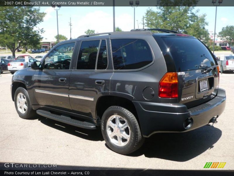 Graphite Gray Metallic / Ebony 2007 GMC Envoy SLT 4x4