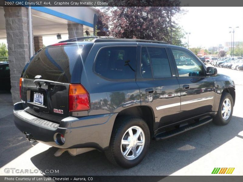 Graphite Gray Metallic / Ebony 2007 GMC Envoy SLT 4x4