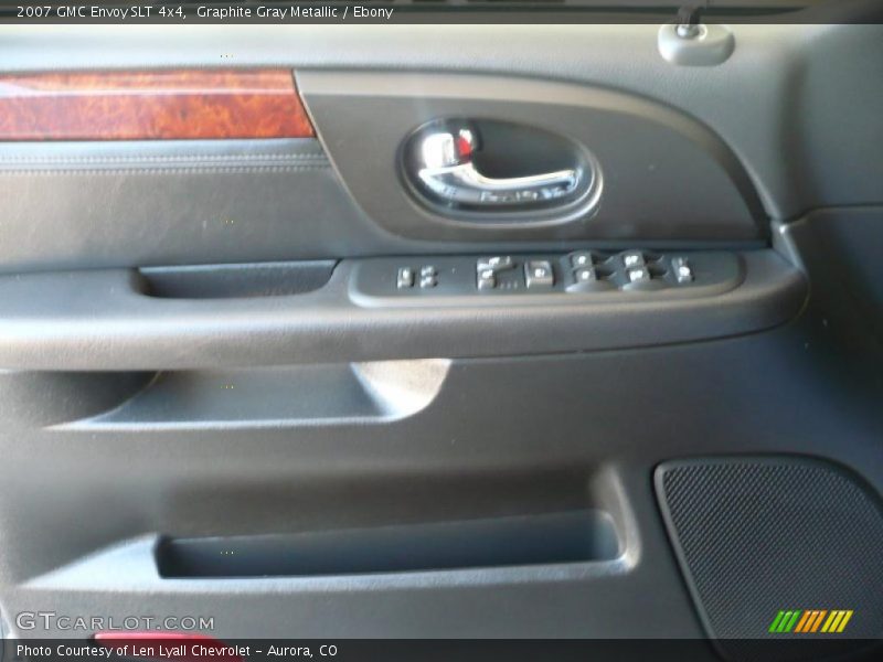 Graphite Gray Metallic / Ebony 2007 GMC Envoy SLT 4x4