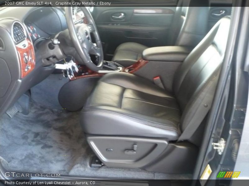 Graphite Gray Metallic / Ebony 2007 GMC Envoy SLT 4x4