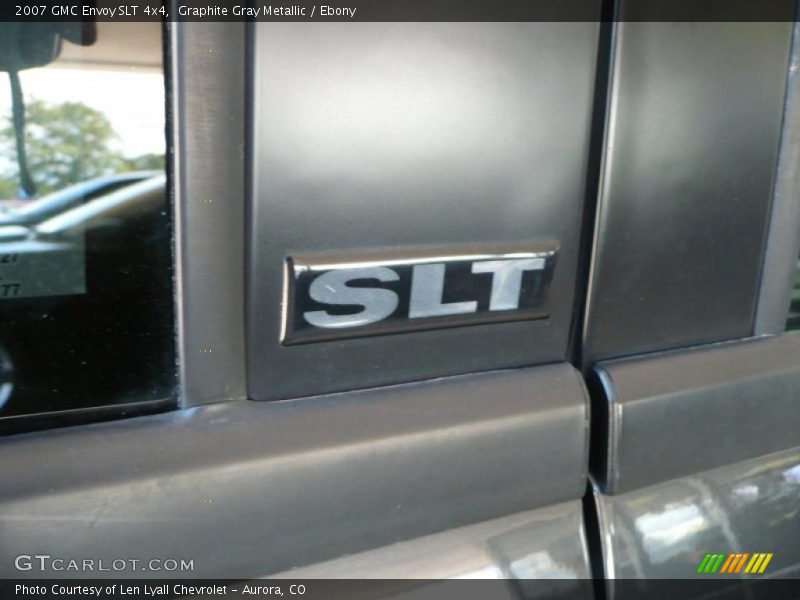 Graphite Gray Metallic / Ebony 2007 GMC Envoy SLT 4x4