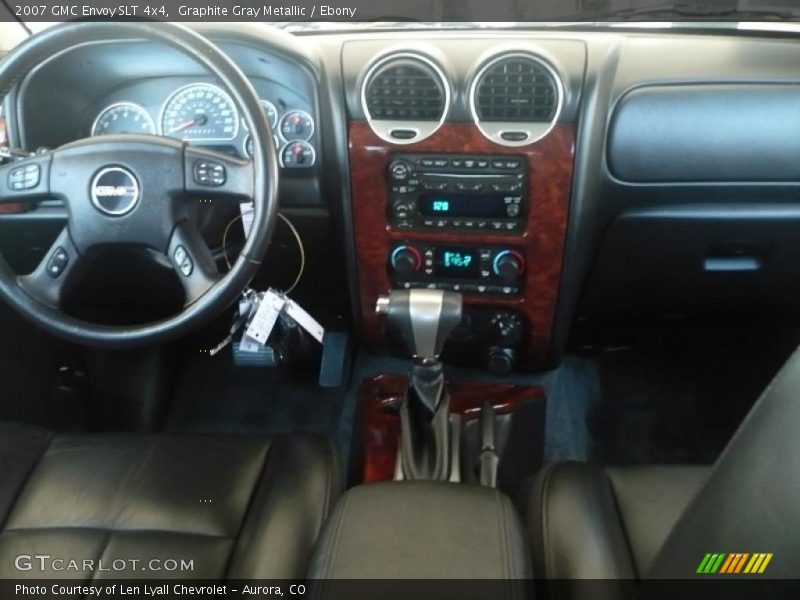 Graphite Gray Metallic / Ebony 2007 GMC Envoy SLT 4x4