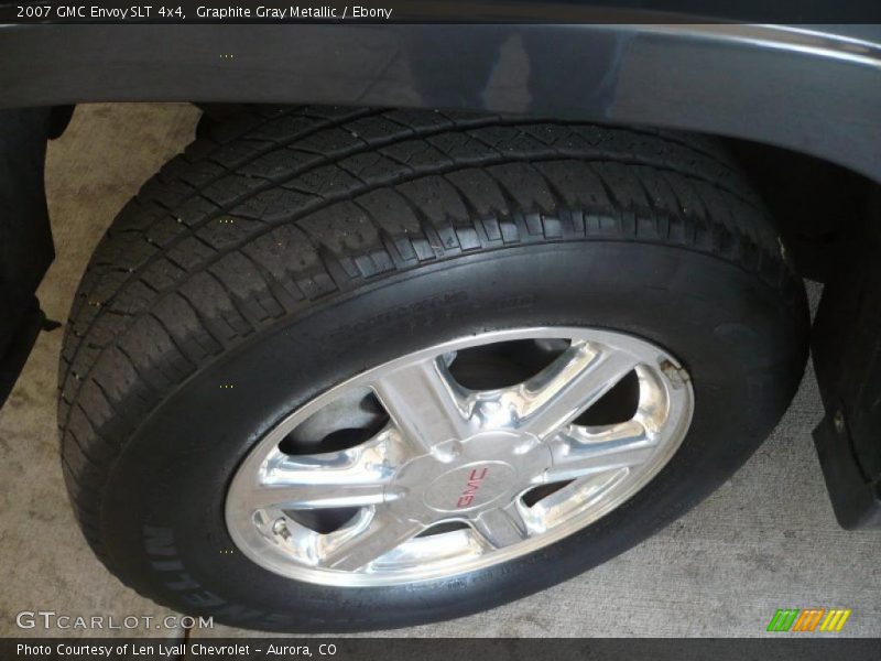 Graphite Gray Metallic / Ebony 2007 GMC Envoy SLT 4x4