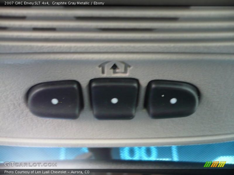Graphite Gray Metallic / Ebony 2007 GMC Envoy SLT 4x4