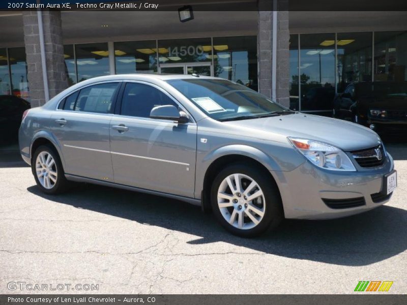 Techno Gray Metallic / Gray 2007 Saturn Aura XE