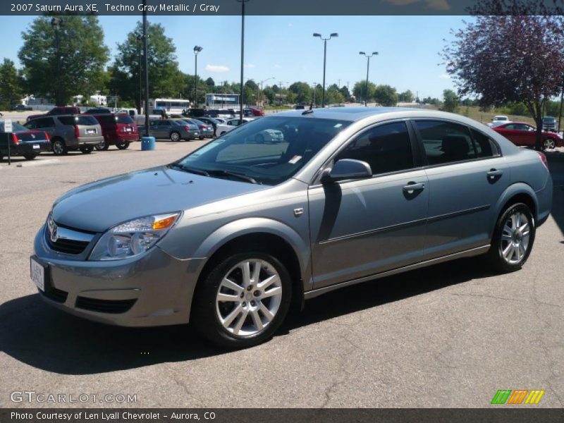 Techno Gray Metallic / Gray 2007 Saturn Aura XE