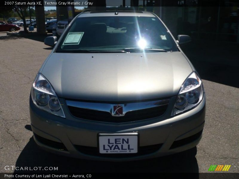 Techno Gray Metallic / Gray 2007 Saturn Aura XE