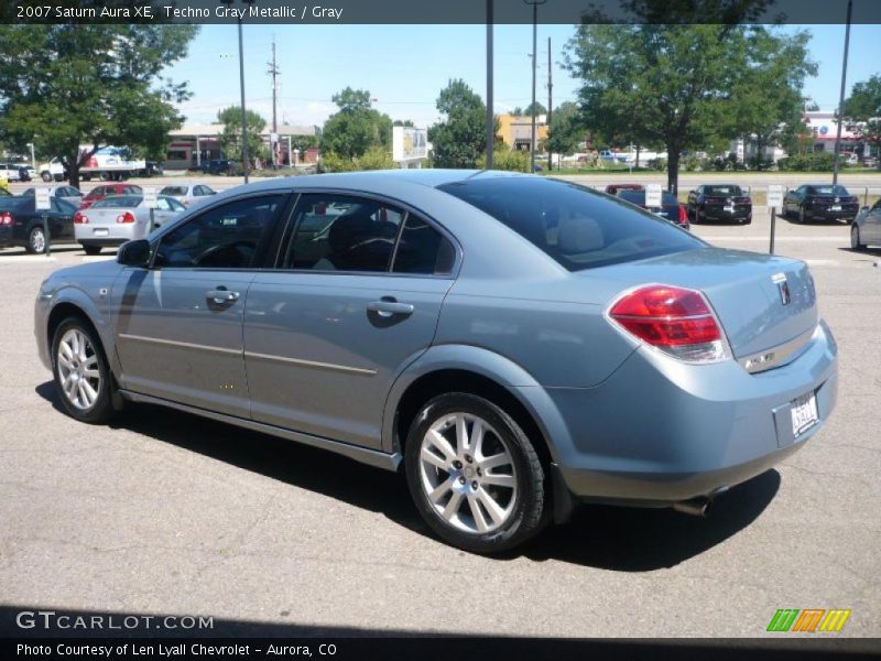 Techno Gray Metallic / Gray 2007 Saturn Aura XE