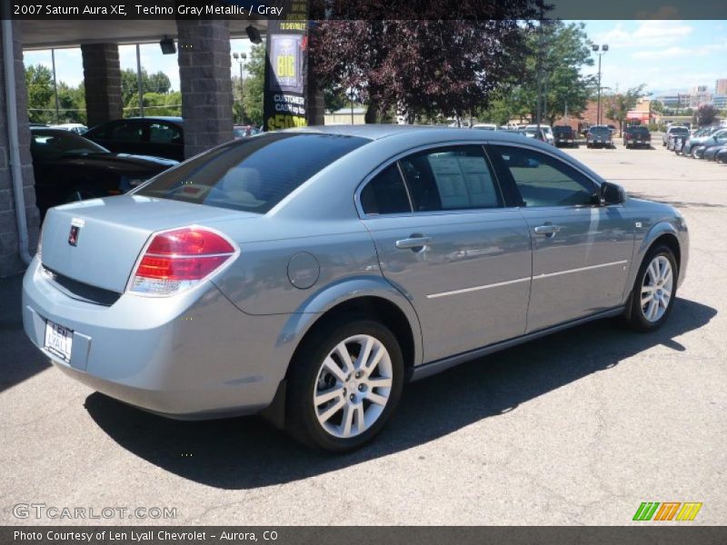 Techno Gray Metallic / Gray 2007 Saturn Aura XE