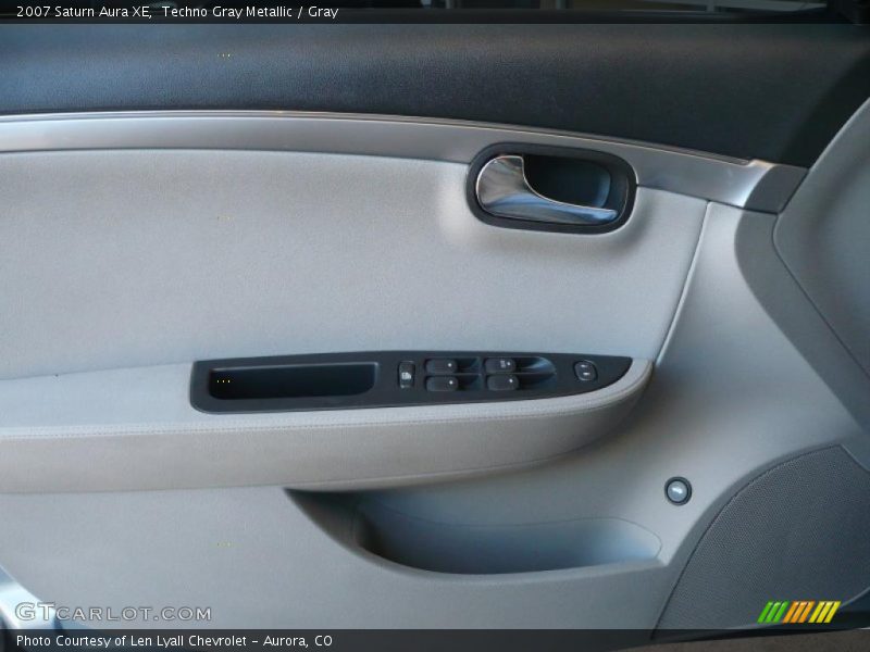 Techno Gray Metallic / Gray 2007 Saturn Aura XE