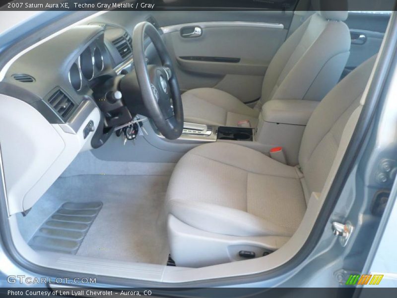 Techno Gray Metallic / Gray 2007 Saturn Aura XE