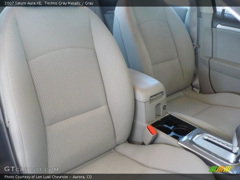 Techno Gray Metallic / Gray 2007 Saturn Aura XE