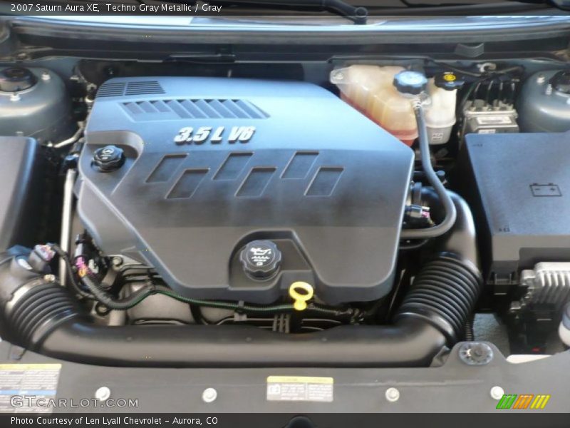 Techno Gray Metallic / Gray 2007 Saturn Aura XE