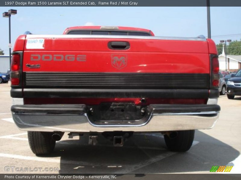Flame Red / Mist Gray 1997 Dodge Ram 1500 Laramie SLT Extended Cab