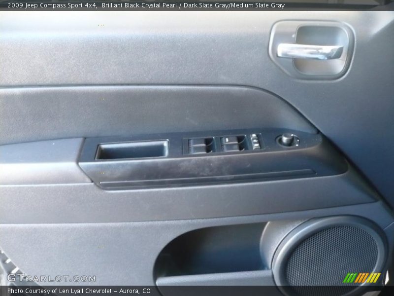 Brilliant Black Crystal Pearl / Dark Slate Gray/Medium Slate Gray 2009 Jeep Compass Sport 4x4