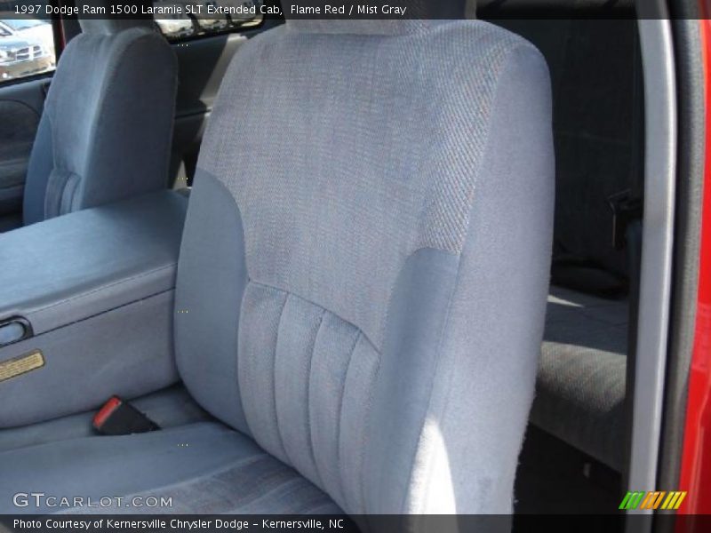 Flame Red / Mist Gray 1997 Dodge Ram 1500 Laramie SLT Extended Cab