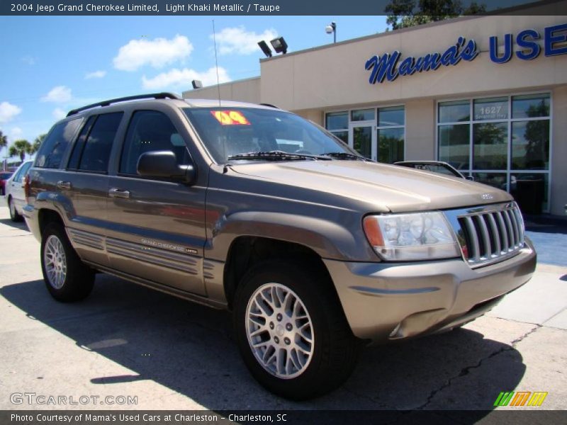 Light Khaki Metallic / Taupe 2004 Jeep Grand Cherokee Limited