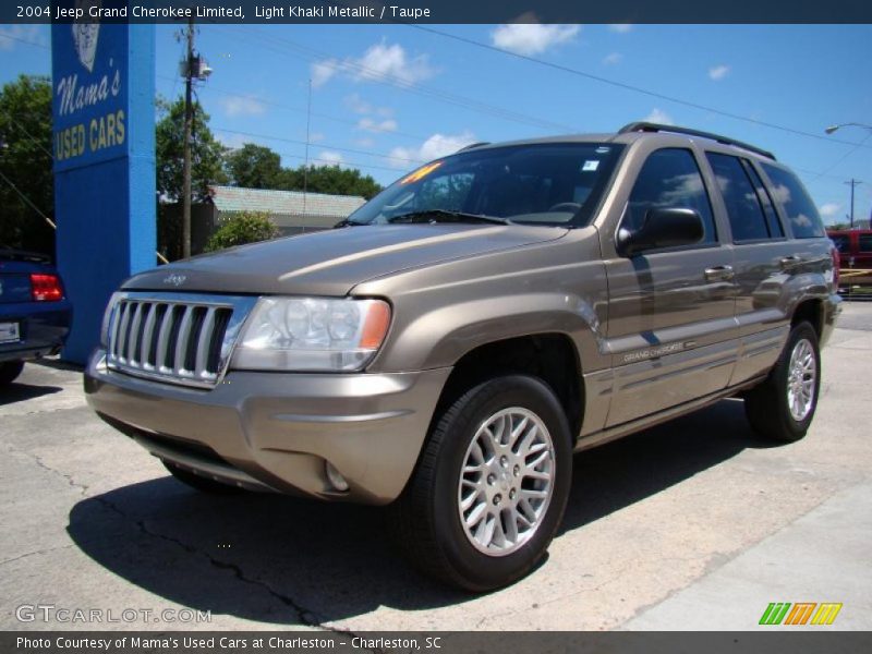 Light Khaki Metallic / Taupe 2004 Jeep Grand Cherokee Limited