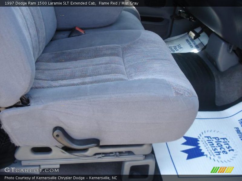 Flame Red / Mist Gray 1997 Dodge Ram 1500 Laramie SLT Extended Cab