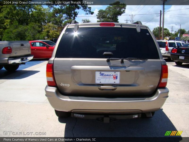 Light Khaki Metallic / Taupe 2004 Jeep Grand Cherokee Limited