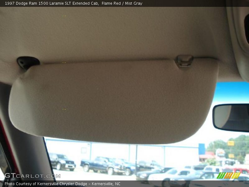 Flame Red / Mist Gray 1997 Dodge Ram 1500 Laramie SLT Extended Cab
