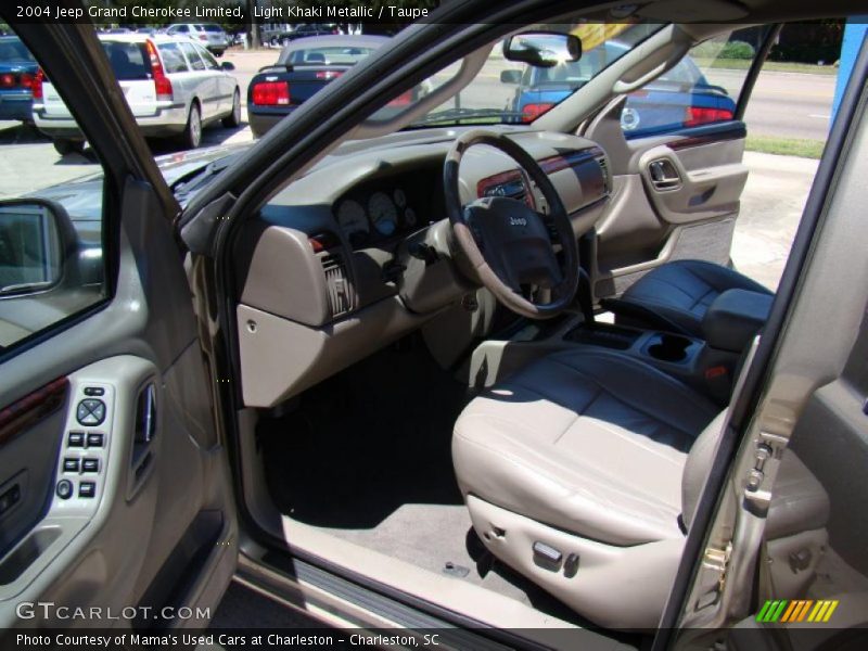 Light Khaki Metallic / Taupe 2004 Jeep Grand Cherokee Limited