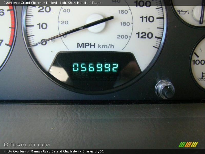 Light Khaki Metallic / Taupe 2004 Jeep Grand Cherokee Limited