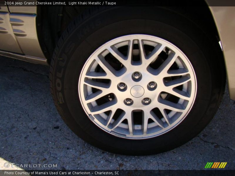 Light Khaki Metallic / Taupe 2004 Jeep Grand Cherokee Limited