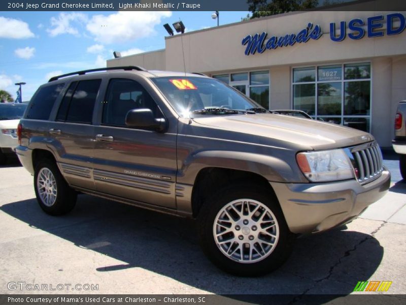 Light Khaki Metallic / Taupe 2004 Jeep Grand Cherokee Limited