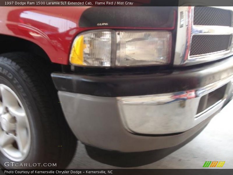 Flame Red / Mist Gray 1997 Dodge Ram 1500 Laramie SLT Extended Cab