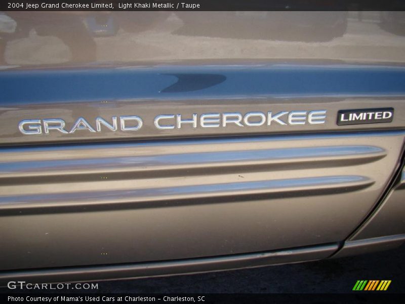 Light Khaki Metallic / Taupe 2004 Jeep Grand Cherokee Limited