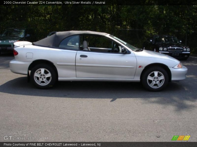 Ultra Silver Metallic / Neutral 2000 Chevrolet Cavalier Z24 Convertible