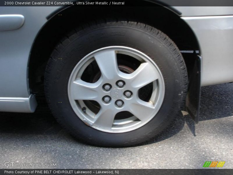 Ultra Silver Metallic / Neutral 2000 Chevrolet Cavalier Z24 Convertible