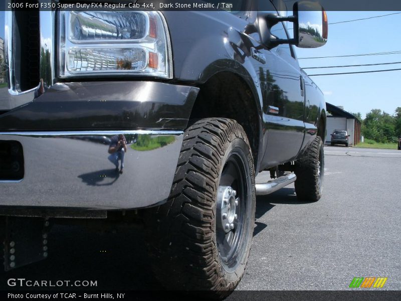 Dark Stone Metallic / Tan 2006 Ford F350 Super Duty FX4 Regular Cab 4x4